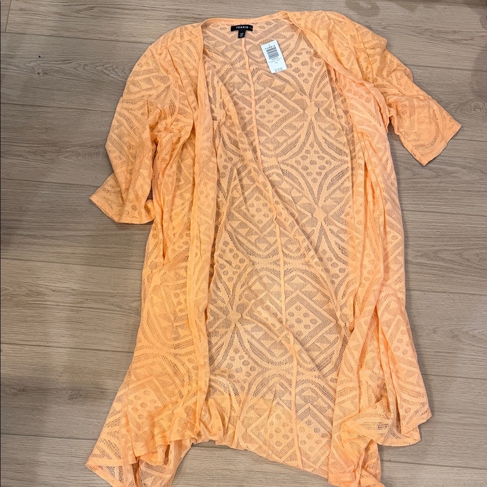Orange cover up